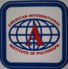 American International Institute of Polygraph badge